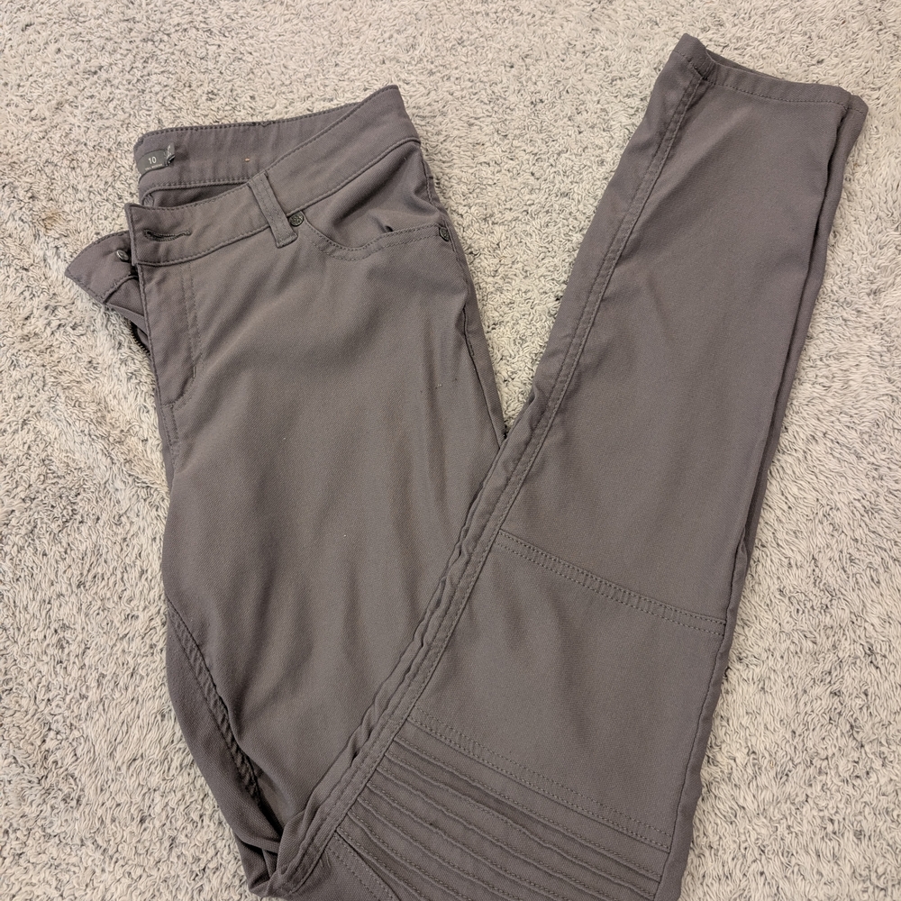 Prana Women's Brenna Pants Size 10 Gray Trousers Hiking